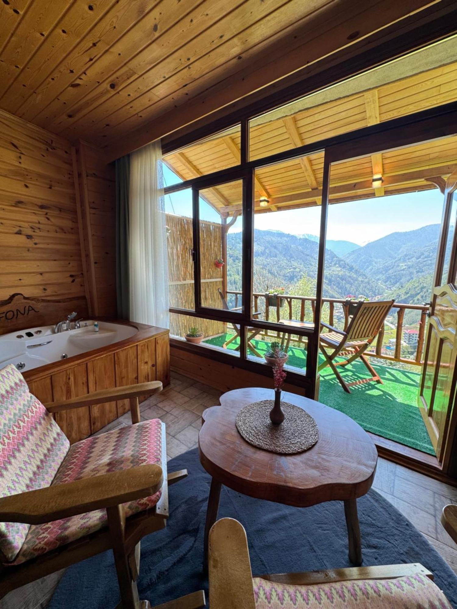 Zifona Bungalov Çamlıhemşin エクステリア 写真